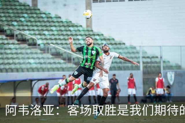 阿韦洛亚：客场取胜是我们期待的回报；零封对手同样重要